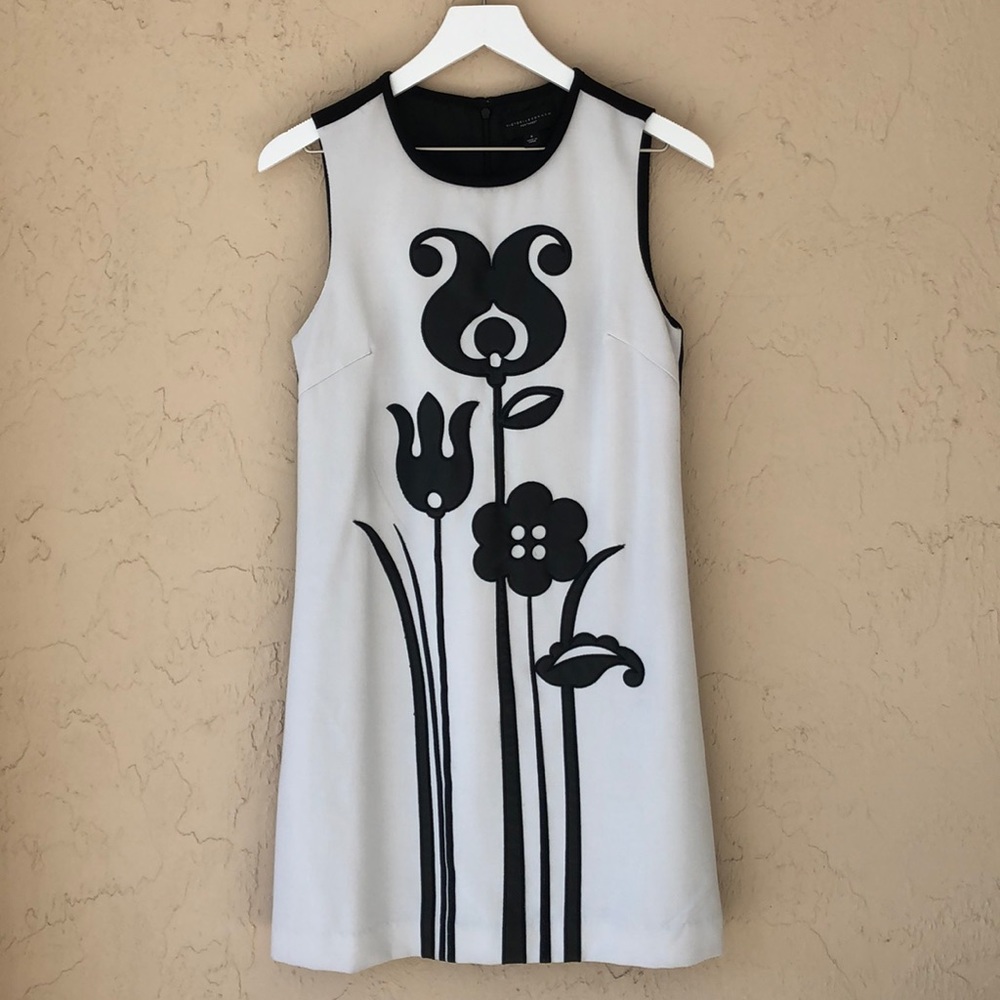 Victoria Beckham dress black/white small 4…